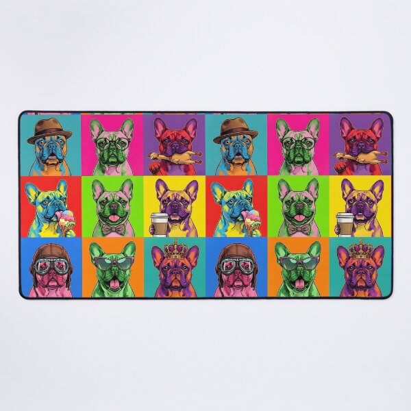 Item preview, Funny French Bulldog Pop Art Cute Vintage Dog Lover designed and sold by SecretDicer.