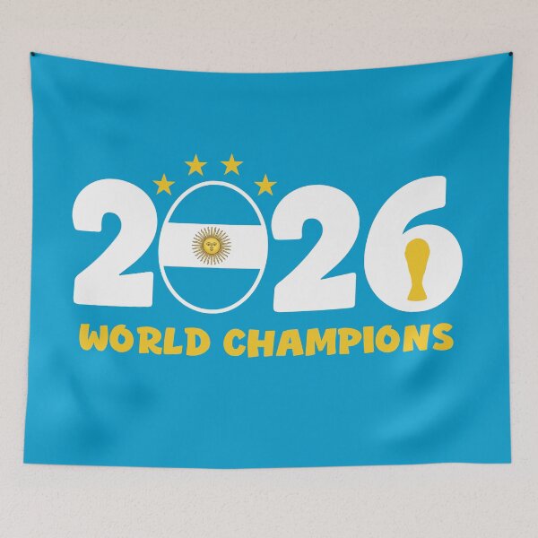 Item preview, Vamos Argentina - Champions 2026 Retro Vector designed and sold by Wolagno.