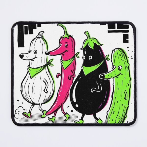 Item preview, Veggie Dogs Commit Tax Fraud in Three Dimensions and Blame the Salad designed and sold by Print Fiction.