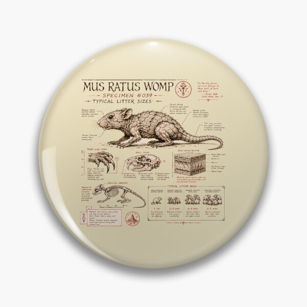 Item preview, Desert Rodent Anatomy Plate designed and sold by agearb.