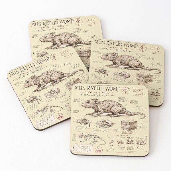 Item preview, Desert Rodent Anatomy Plate designed and sold by agearb.