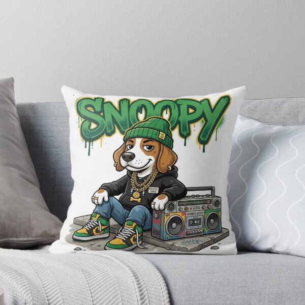Item preview, Snoopy Beagle Dog Hip Hop Vector Illustration designed and sold by Rahat3344.