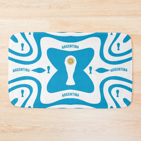 Item preview, Argentina Flag Minimalist Vector Style designed and sold by Wolagno.