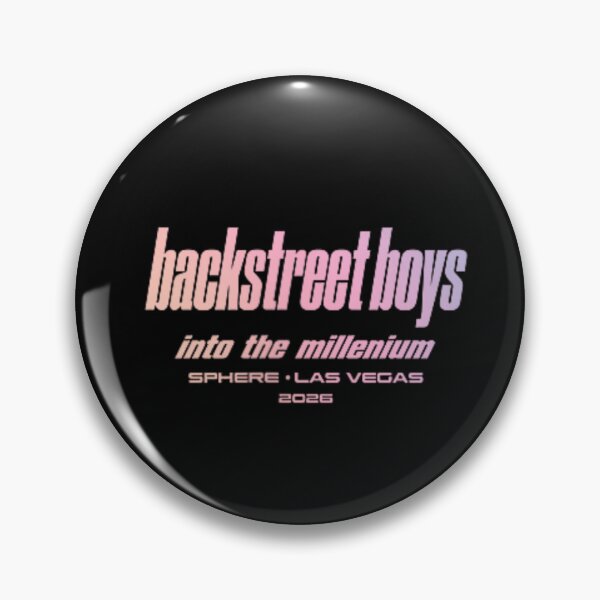 Item preview, Backstreet Boys Into The Millennium Las Vegas Minimal Gradient Graphic designed and sold by ShavonRistorin.