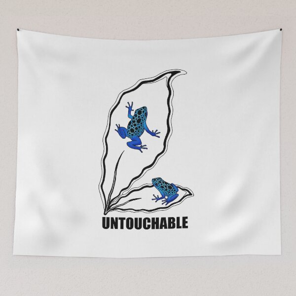 Item preview, Poison Dart Frog Outline with Text designed and sold by CLBCreatives.