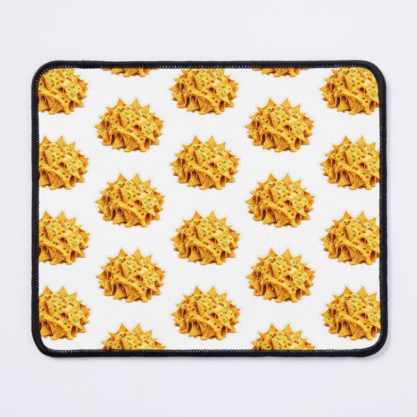 Artikelvorschau, Käse-Nachos Kawaii-Aufkleber entworfen und verkauft von PriyankaSonara.