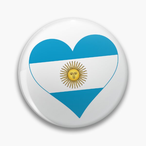 Artikelvorschau, Argentinien-Flagge im minimalistischen Vektorstil entworfen und verkauft von Wolagno.