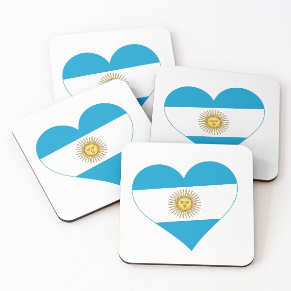 Item preview, Argentina Flag Minimalist Vector Style designed and sold by Wolagno.