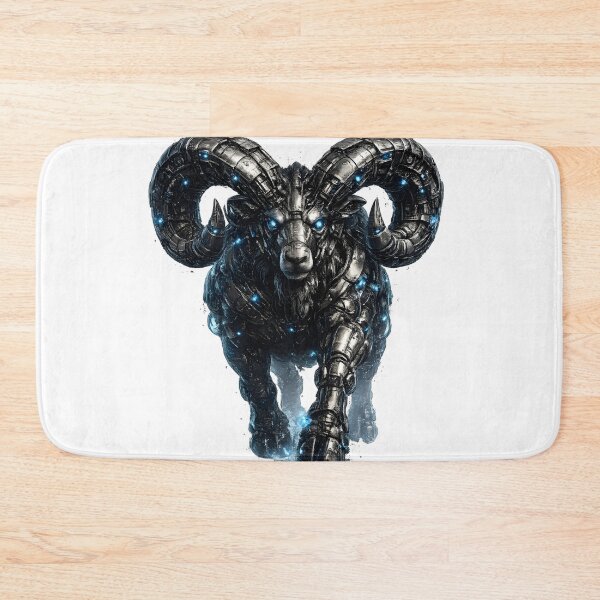 Item preview, Steel Ram V5 – Mechanical Cyber Bighorn Sheep | Futuristic Metal Beast designed and sold by SteelCoat Studio.