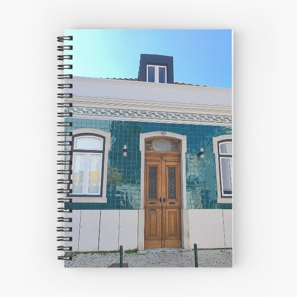Item preview, beautiful old building covered with Portuguese tiles. Algés. Portugal designed and sold by Tereza Pilar  Art.