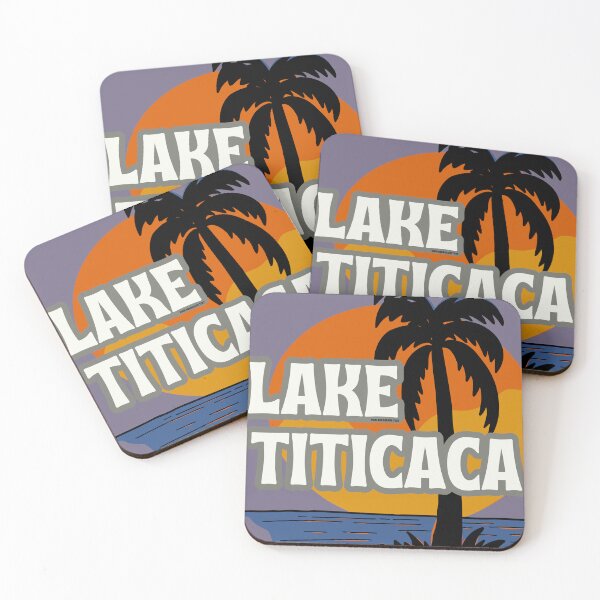 Item preview, Sunset Over Lake Titicaca designed and sold by LivingRoomZoo.