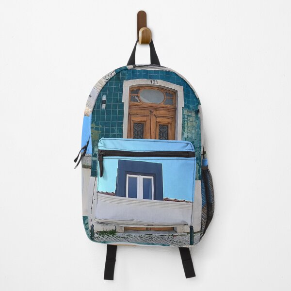 Item preview, beautiful old building covered with Portuguese tiles. Algés. Portugal designed and sold by Tereza Pilar Art.