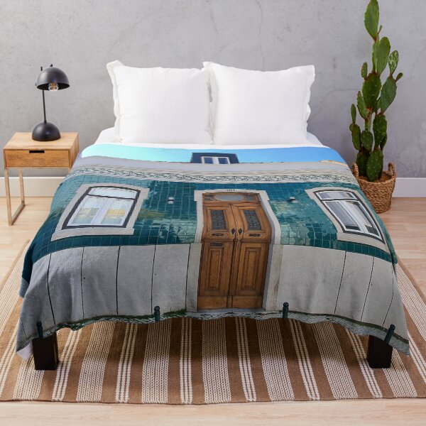 Item preview, beautiful old building covered with Portuguese tiles. Algés. Portugal designed and sold by Tereza Pilar  Art.