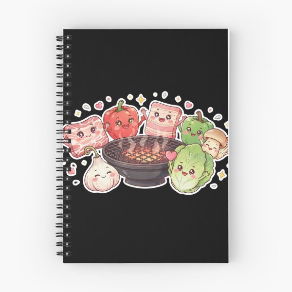 Item preview, Kawaii Korean Bbq and korean food designed and sold by DamioPolArt.