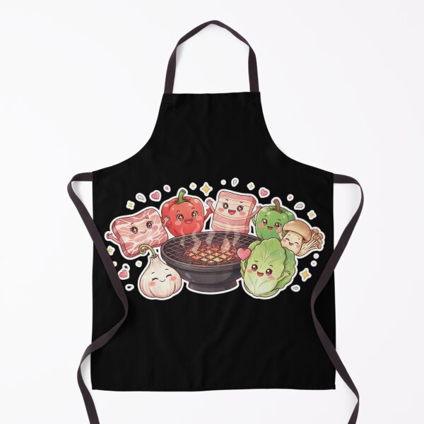Item preview, Kawaii Korean Bbq and korean food designed and sold by DamioPolArt.