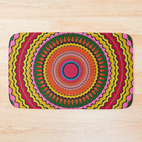 Item preview, Multicolored Circle IX designed and sold by Gluecknika.