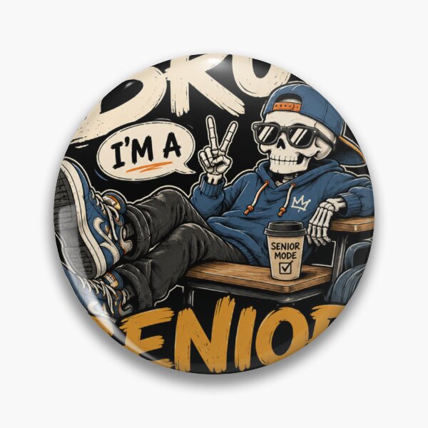 Item preview, Bruh I'm A Senior Shirt Class Back To School Funny Senior Year Tee Graduation Gift for High School Seniors designed and sold by Artimax-Studio.