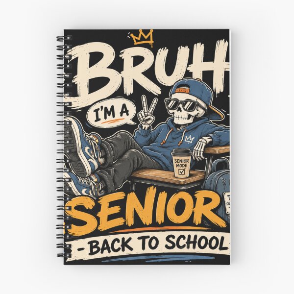 Item preview, Bruh I'm A Senior Shirt Class Back To School Funny Senior Year Tee Graduation Gift for High School Seniors designed and sold by Artimax-Studio.
