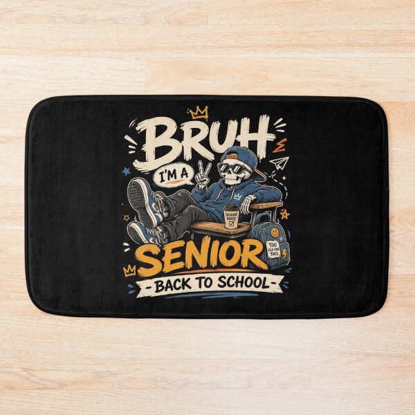 Item preview, Bruh I'm A Senior Shirt Class Back To School Funny Senior Year Tee Graduation Gift for High School Seniors designed and sold by Artimax-Studio.