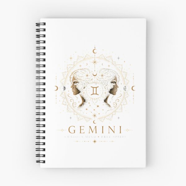 Item preview, Gemini Zodiac | Curious Mind • Free Spirit | Celestial Boho Astrology Design designed and sold by CalmMandala.
