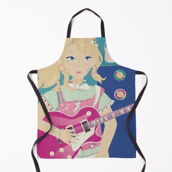 Artikelvorschau, Niedliches Manga-Mädchen spielt Gitarre entworfen und verkauft von SunnySkyStudio.