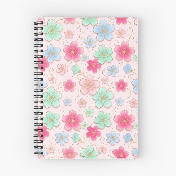Item preview, Elegant cherry blossom pastel floral pattern designed and sold by hobikeyfimartdijital.