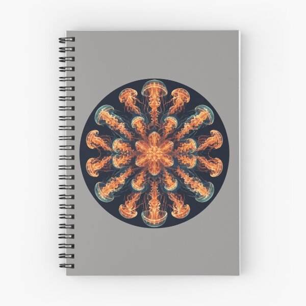 Item preview, Jellyfish Mandala Kaleidoscope designed and sold by AbderraimArt.