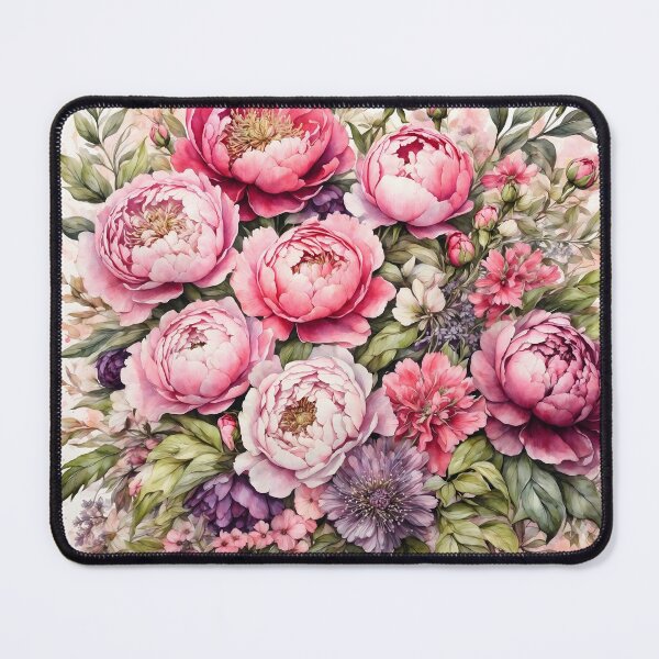 Item preview, Mixed Flower Bouquet Watercolor Painting designed and sold by RawNaturePrints.