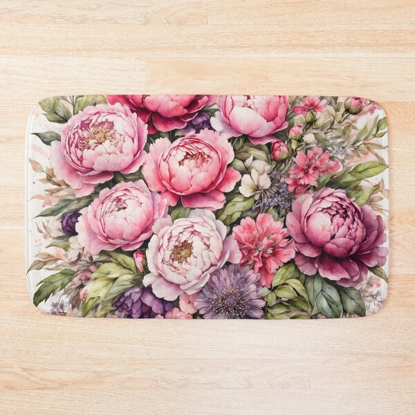 Item preview, Mixed Flower Bouquet Watercolor Painting designed and sold by RawNaturePrints.