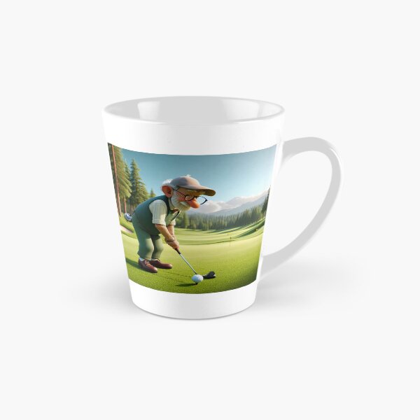 Item preview, Old Fart playing golf designed and sold by Colin Bentham.