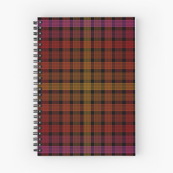Item preview, Plaid Pattern (multicolor lines on black 3) designed and sold by JMParadis.