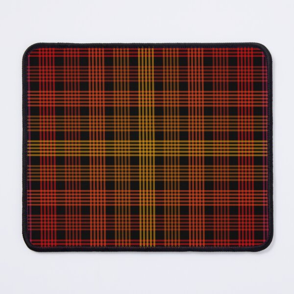 Item preview, Plaid Pattern (multicolor lines on black 3) designed and sold by JMParadis.