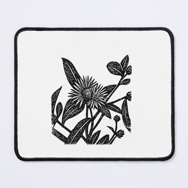 Item preview, A botanical flower in line art designed and sold by LumivoCraft.