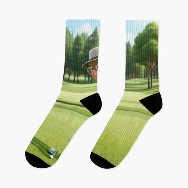 Item preview, Old Fart playing golf designed and sold by Colin Bentham.