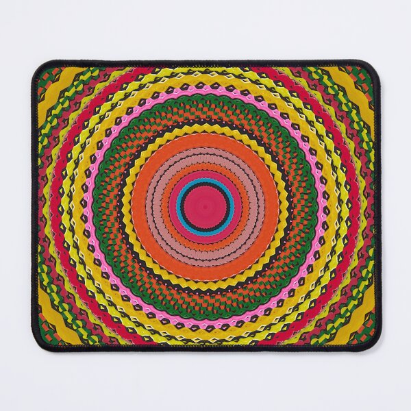 Item preview, Multicolored Circle X designed and sold by Gluecknika.