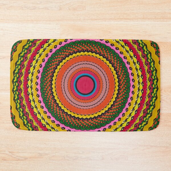 Item preview, Multicolored Circle X designed and sold by Gluecknika.