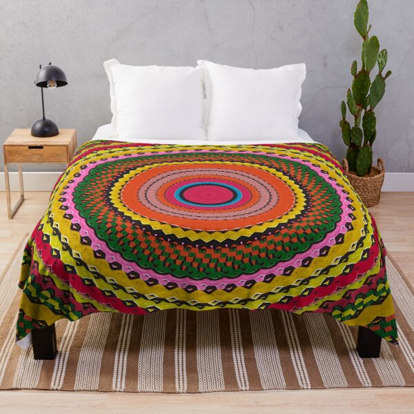 Aperçu de l'œuvre Cercle multicolore X créée et vendue par Gluecknika.