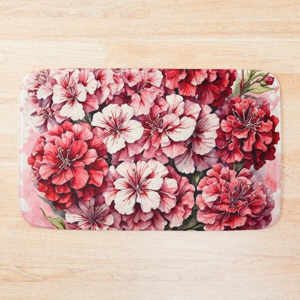 Item preview, Sweet William Flower Watercolor Painting designed and sold by RawNaturePrints.