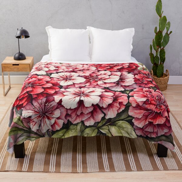 Item preview, Sweet William Flower Watercolor Painting designed and sold by RawNaturePrints.
