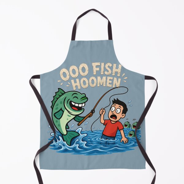 Item preview, Funny Fishing Humorous Cartoon designed and sold by WRParadise.