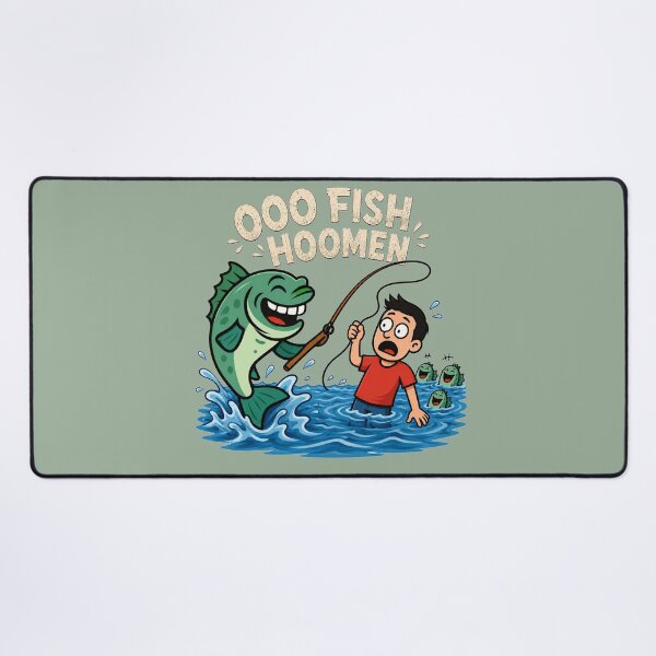 Item preview, Funny Fishing Humorous Cartoon designed and sold by WRParadise.