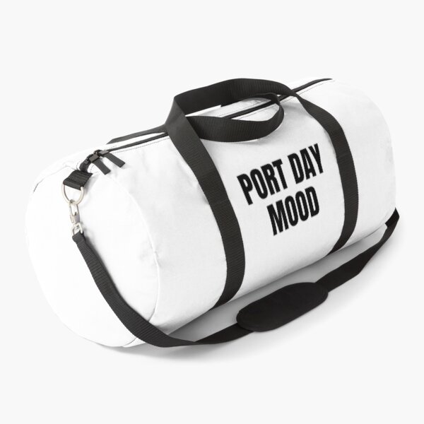 Item preview, Port Day Mood (Black) designed and sold by ShipCrewNation.