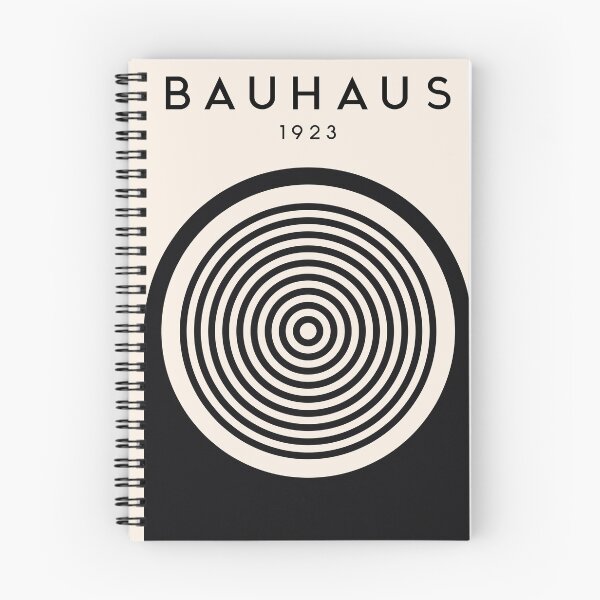 Item preview, Bauhaus Black and Cream Concentric Circles designed and sold by FaizArtShop.