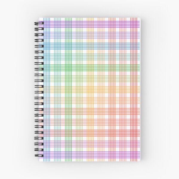 Item preview, Plaid Pattern (multicolor lines on white 1) designed and sold by JMParadis.
