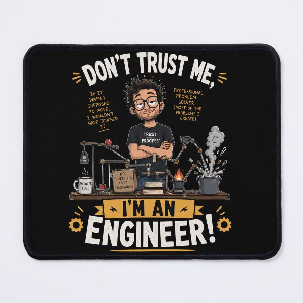 Item preview, Don't trust me, I'm an Engineer! designed and sold by prsnthprfct.