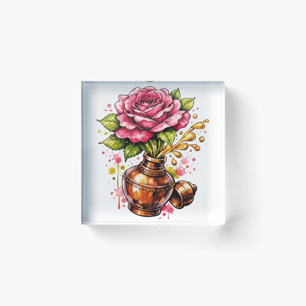 Item preview, Bulgaria Rose Festival Kazanlak Rose Oil Art designed and sold by Eif53.