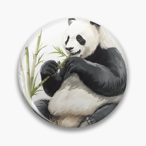 Item preview, Giant Panda Watercolor Painting designed and sold by RawNaturePrints.