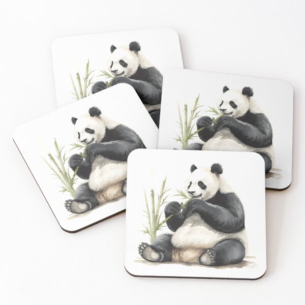 Item preview, Giant Panda Watercolor Painting designed and sold by RawNaturePrints.