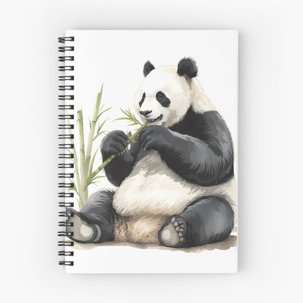 Item preview, Giant Panda Watercolor Painting designed and sold by RawNaturePrints.