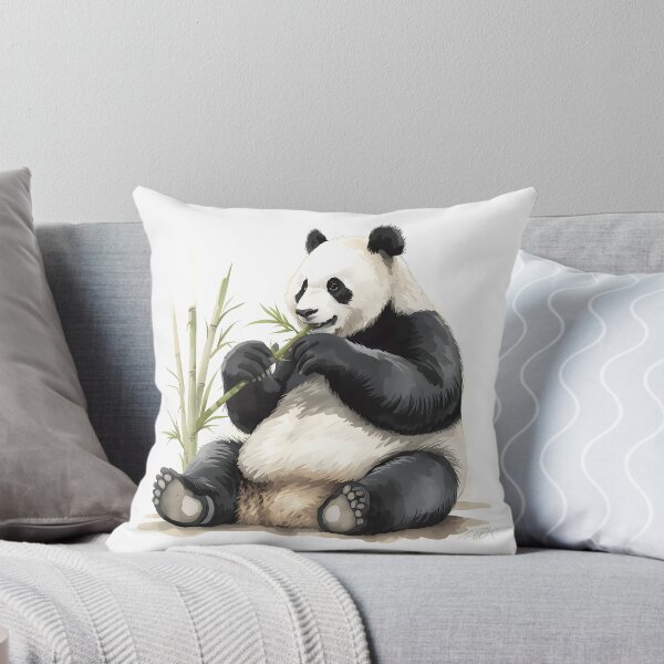 Item preview, Giant Panda Watercolor Painting designed and sold by RawNaturePrints.
